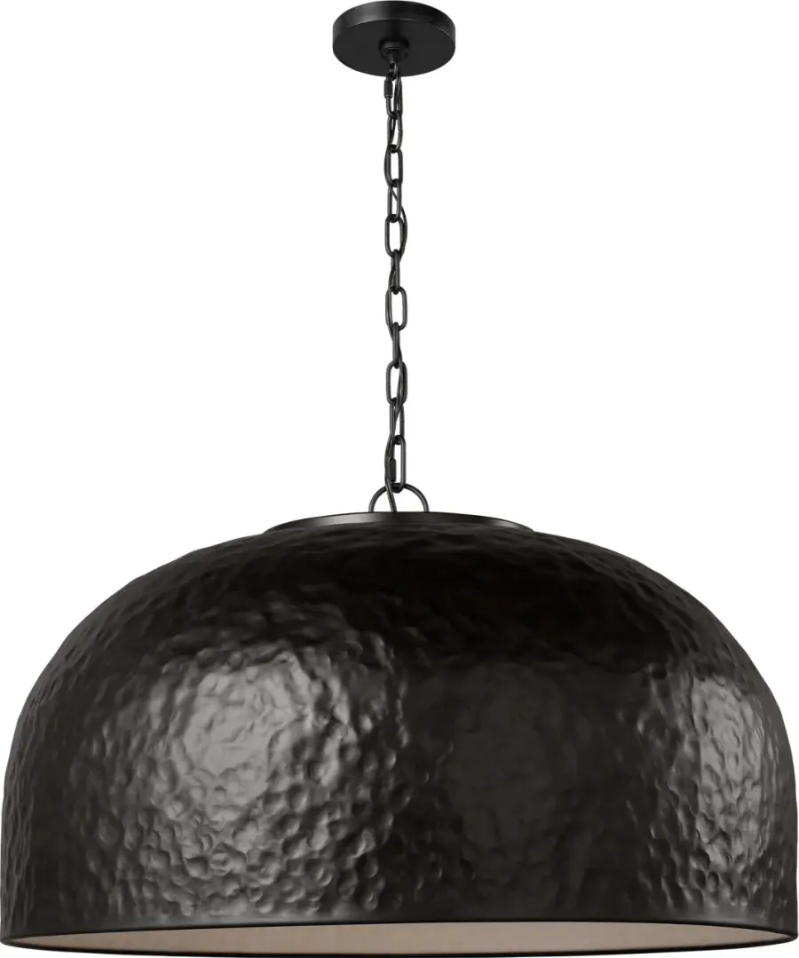 Buckner Medium Pendant in Aged Iron - Image 4