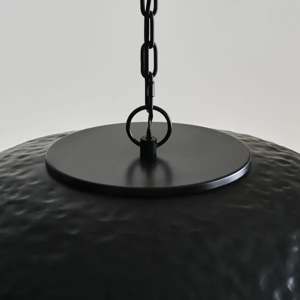 Buckner Medium Pendant in Aged Iron - Image 7