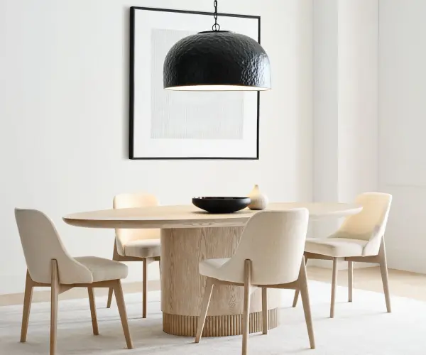 Buckner Medium Pendant in Aged Iron - Image 8