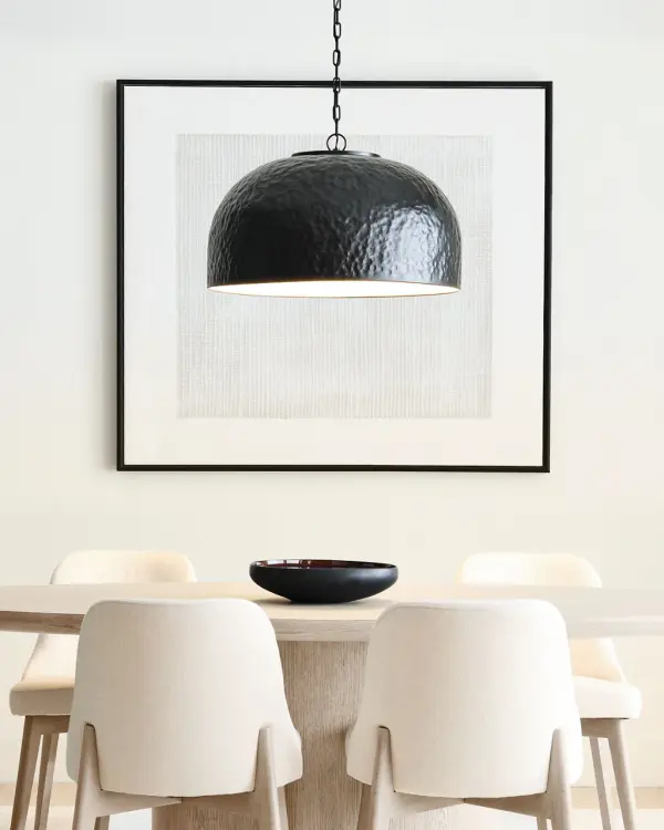 Buckner Medium Pendant in Aged Iron - Image 10