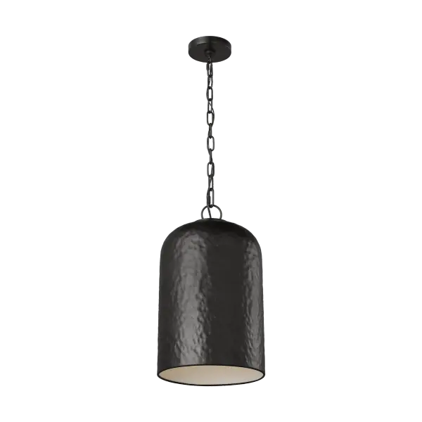 Buckner Tall Pendant in Aged Iron - Image 1