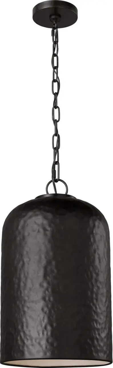 Buckner Tall Pendant in Aged Iron - Image 2