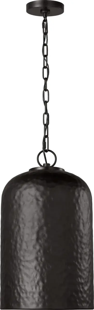Buckner Tall Pendant in Aged Iron - Image 4