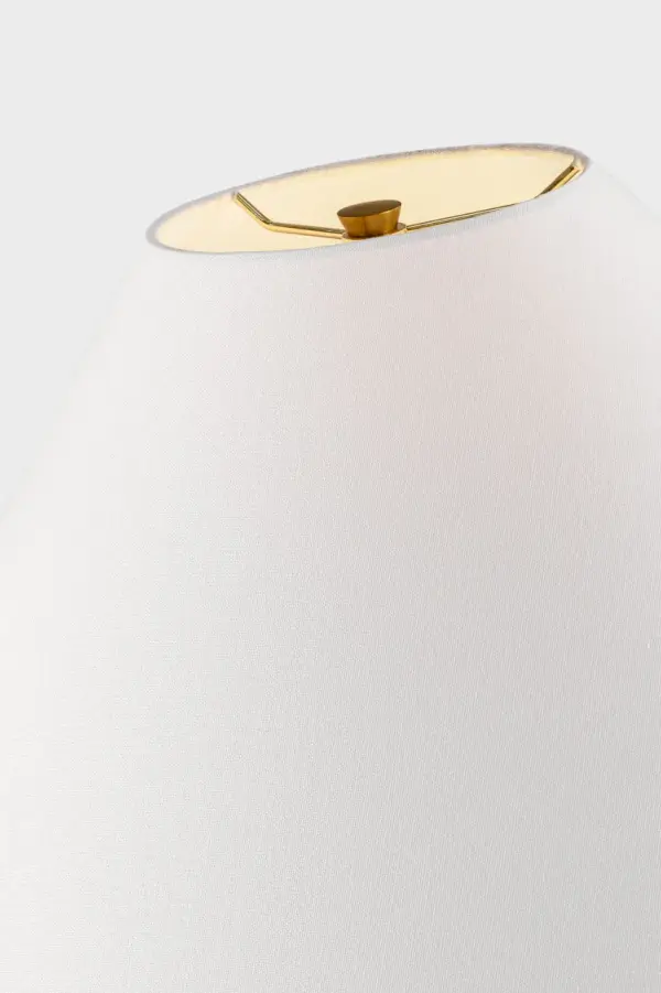 Dumar Medium Table Lamp in Blonde Rattan - Image 9