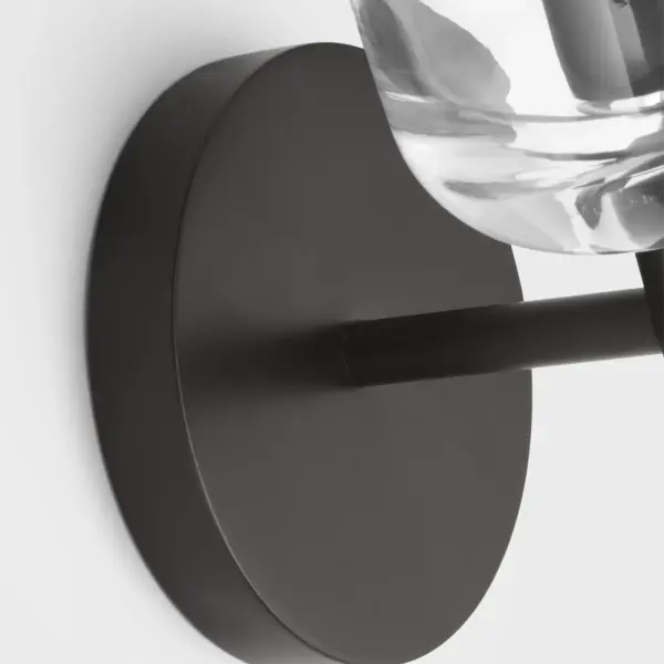 Hartley Small Bath Sconce in Aged Iron - Image 21
