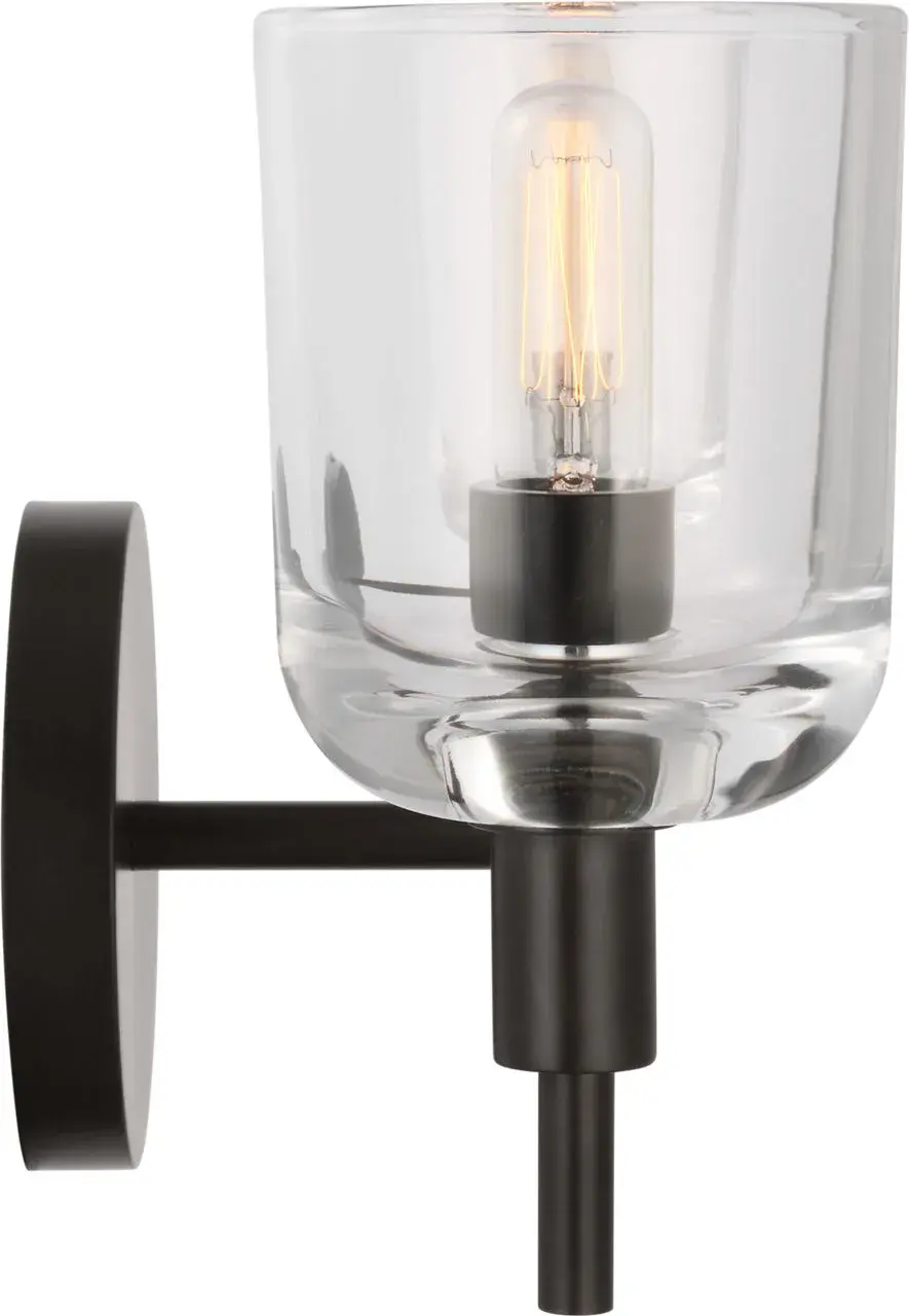 Hartley 2-Light Vanity in Aged Iron - Image 2