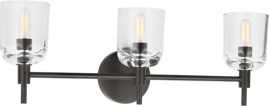 Hartley 3-Light Vanity in Aged Iron - Image 4