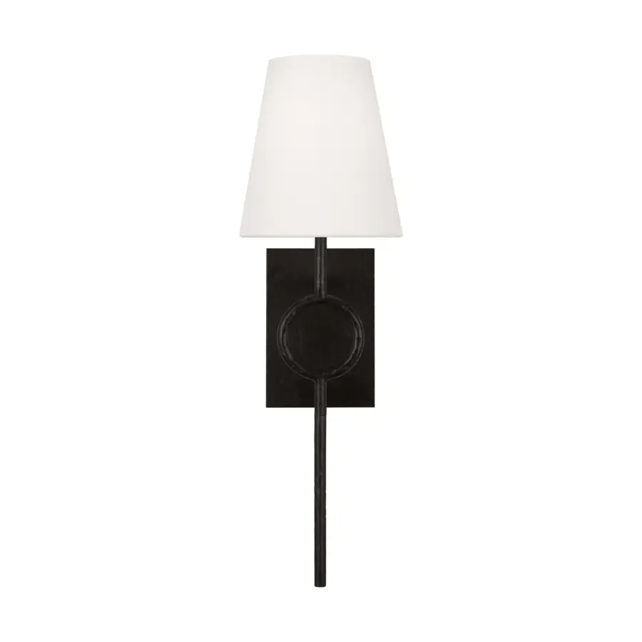 Montour One Light Wall Sconce in Aged Iron