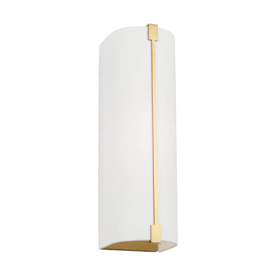 Bergen Medium Sconce in Burnished Brass - Image 3