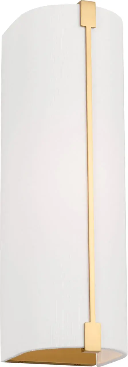 Bergen Medium Sconce in Burnished Brass - Image 4