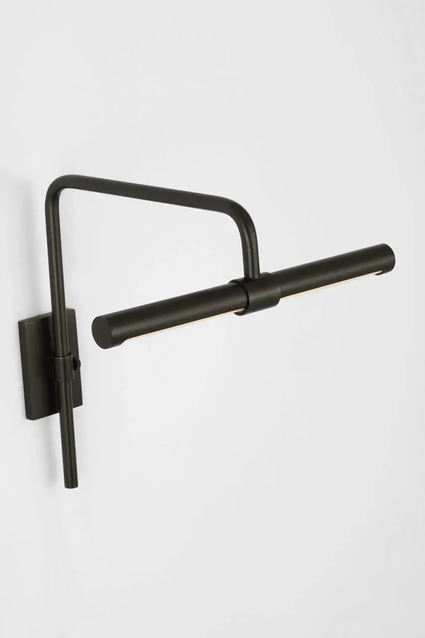 Kidd 9" Frame Mount Picture Light in Bronze - Image 12