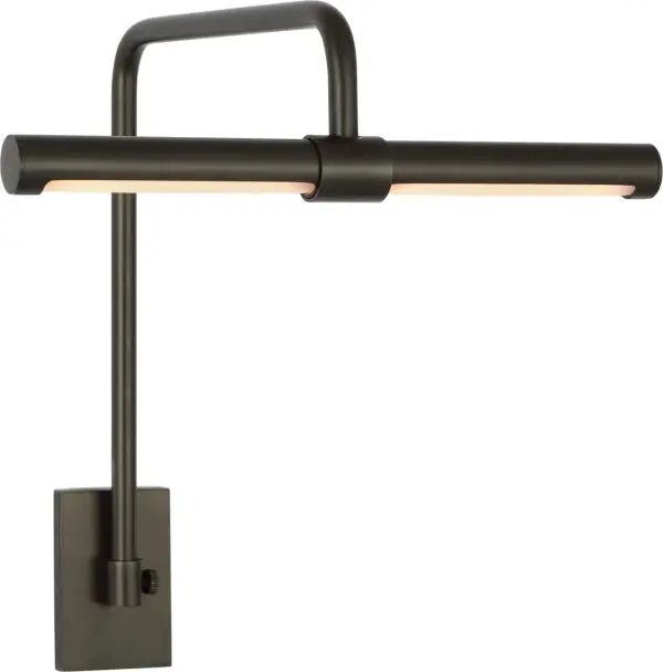 Kidd 9" Frame Mount Picture Light in Bronze - Image 5