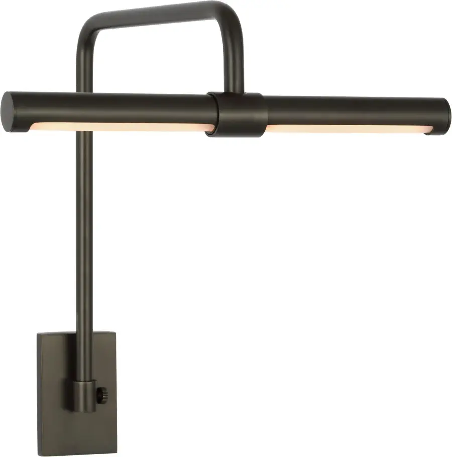 Kidd 9" Frame Mount Picture Light in Bronze - Image 5