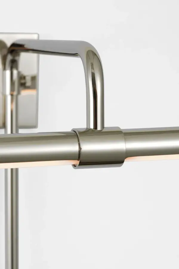 Kidd 9" Frame Mount Picture Light in Polished Nickel - Image 9