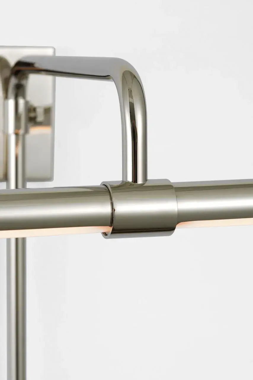Kidd 9" Frame Mount Picture Light in Polished Nickel - Image 9