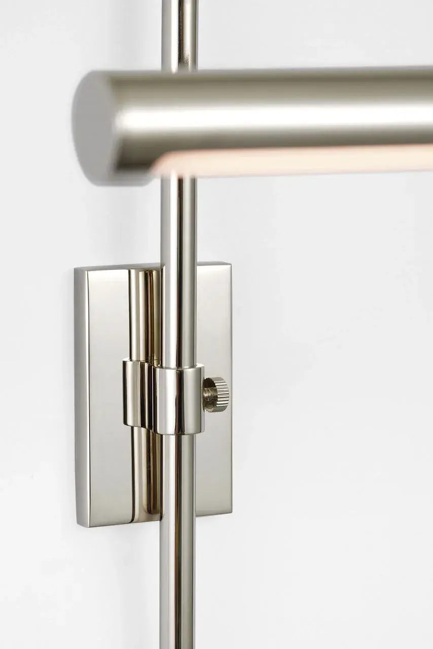 Kidd 9" Frame Mount Picture Light in Polished Nickel - Image 10