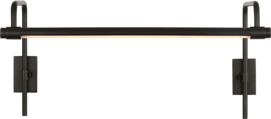 Kidd 18" Frame Mount Picture Light in Bronze - Image 1