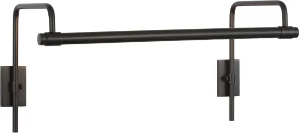 Kidd 18" Frame Mount Picture Light in Bronze - Image 4
