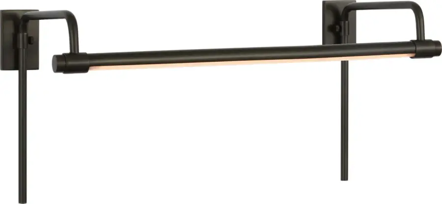 Kidd 18" Frame Mount Picture Light in Bronze - Image 5