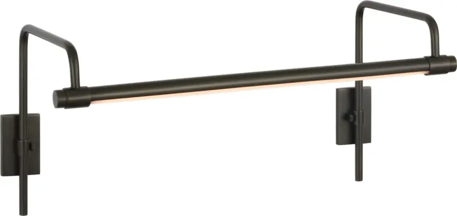 Kidd 18" Frame Mount Picture Light in Bronze - Image 6