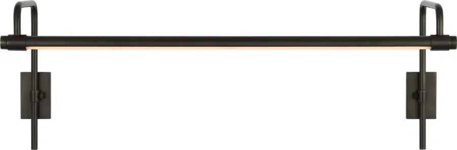 Kidd 24" Frame Mount Picture Light in Bronze - Image 1