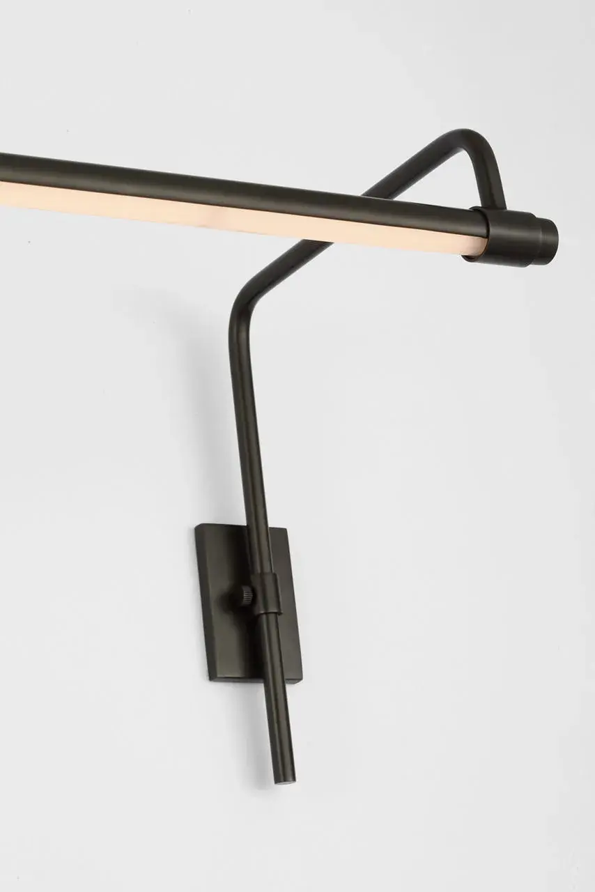 Kidd 24" Frame Mount Picture Light in Bronze - Image 12