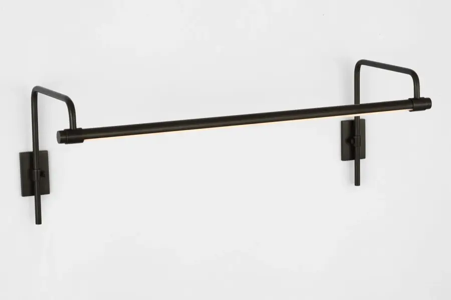 Kidd 24" Frame Mount Picture Light in Bronze - Image 13
