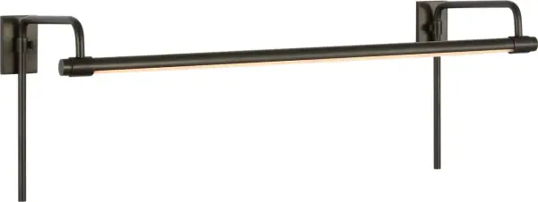 Kidd 24" Frame Mount Picture Light in Bronze - Image 5