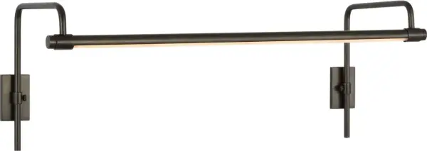 Kidd 24" Frame Mount Picture Light in Bronze - Image 6