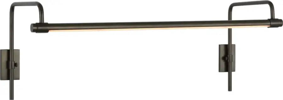 Kidd 24" Frame Mount Picture Light in Bronze - Image 6