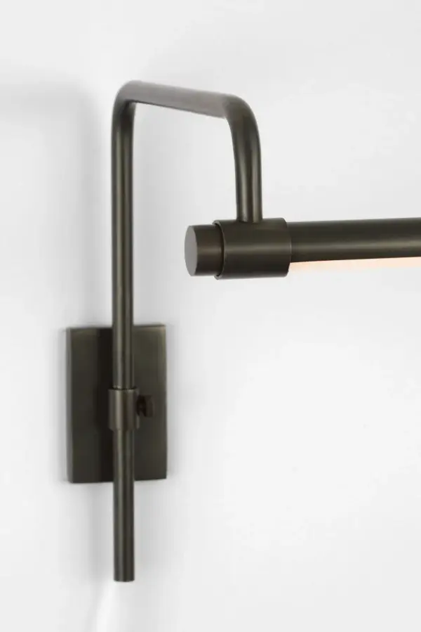 Kidd 30" Frame Mount Picture Light in Bronze - Image 12