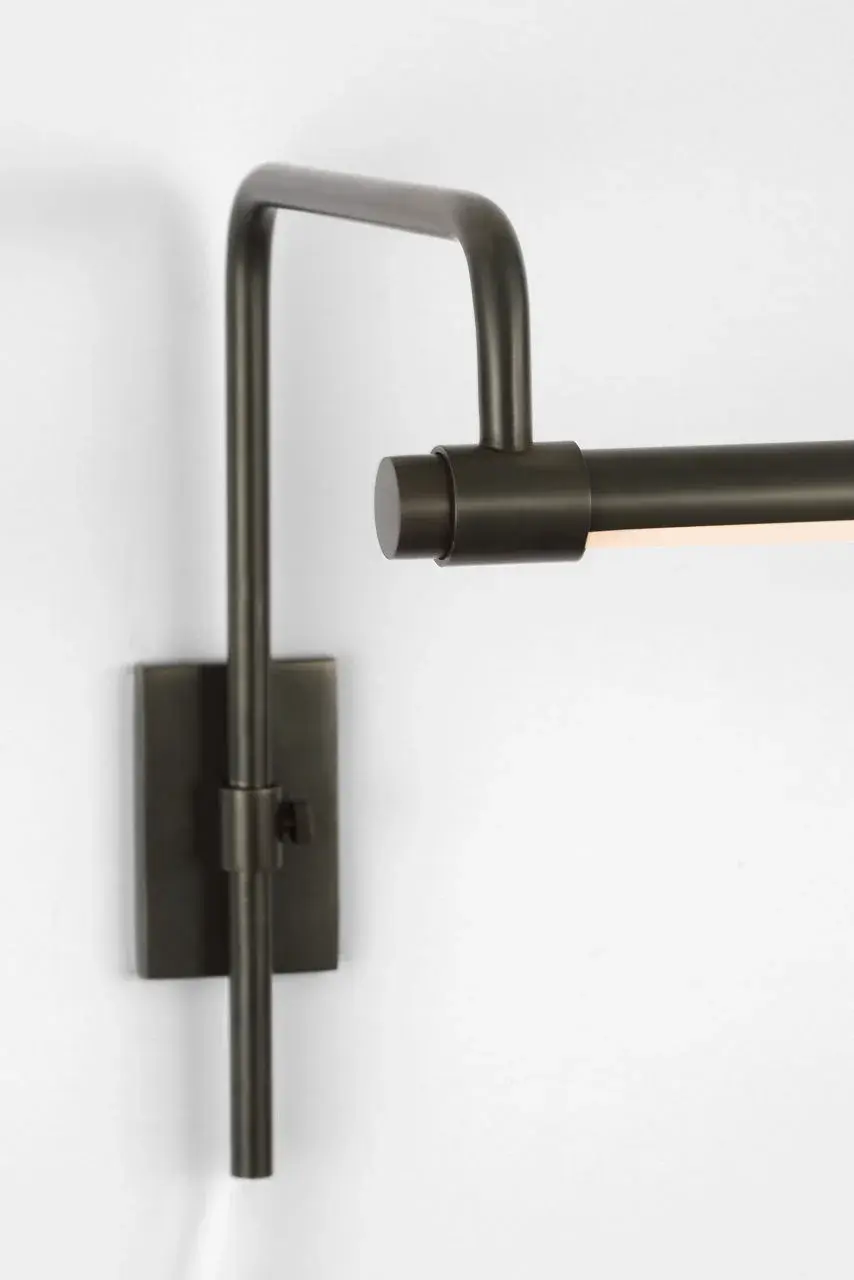 Kidd 30" Frame Mount Picture Light in Bronze - Image 12