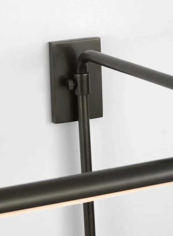 Kidd 30" Frame Mount Picture Light in Bronze - Image 13