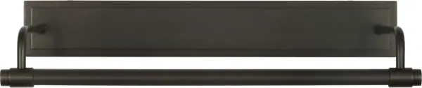 The Kidd 18" Picture Light combines traditional styling with hardwired reliability, offering focused illumination for artwork and wall displays. Its bronze finish adds warmth while the compact 18" width suits medium-sized frames.