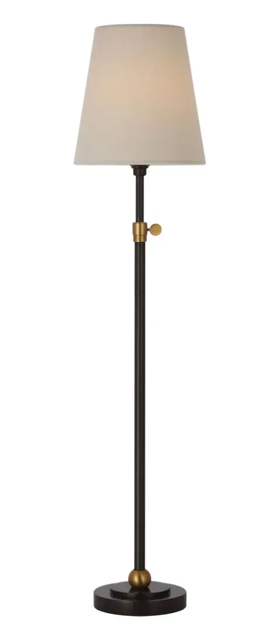 The Bryant cordless table lamp combines traditional elegance with modern convenience. Its adjustable arm and cordless operation make it perfect for flexible lighting needs in any room without outlet constraints.