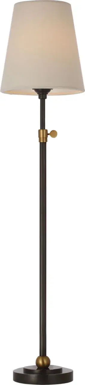 The Bryant cordless table lamp combines traditional elegance with modern convenience. Its adjustable arm and cordless operation make it perfect for flexible lighting needs in any room without outlet constraints. - alternate view