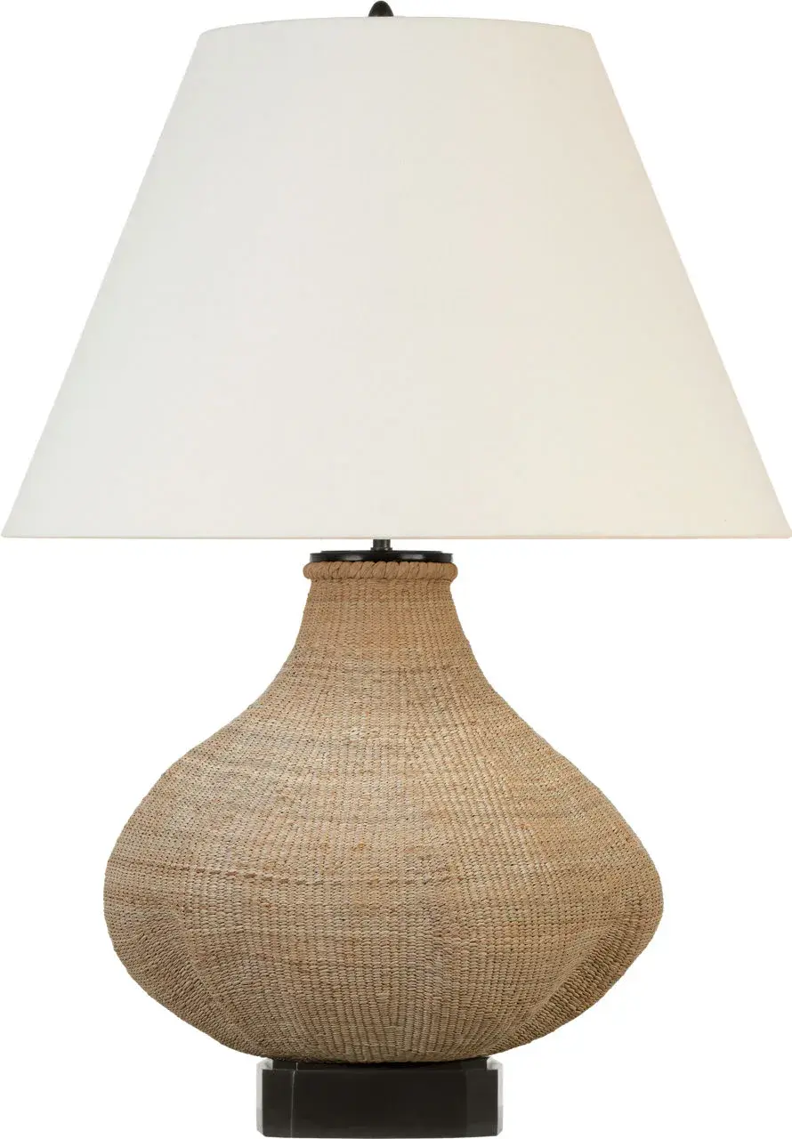 Sophisticated Coastal-Inspired Table Lamp with Natural Ash Finish - Image 1