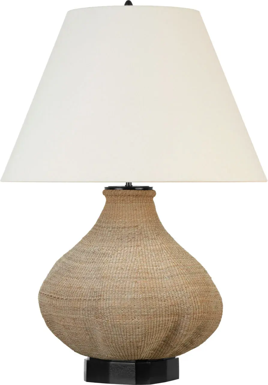 Sophisticated Coastal-Inspired Table Lamp with Natural Ash Finish - Image 2