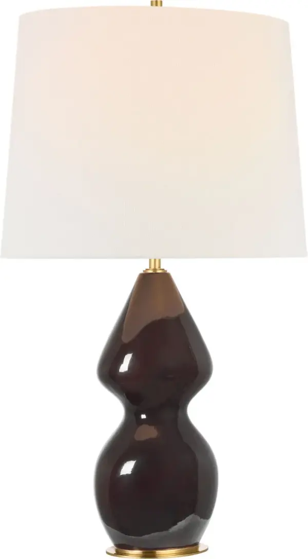 Sophisticated 30" Table Lamp with Timeless Black Caviar Finish - Image 5
