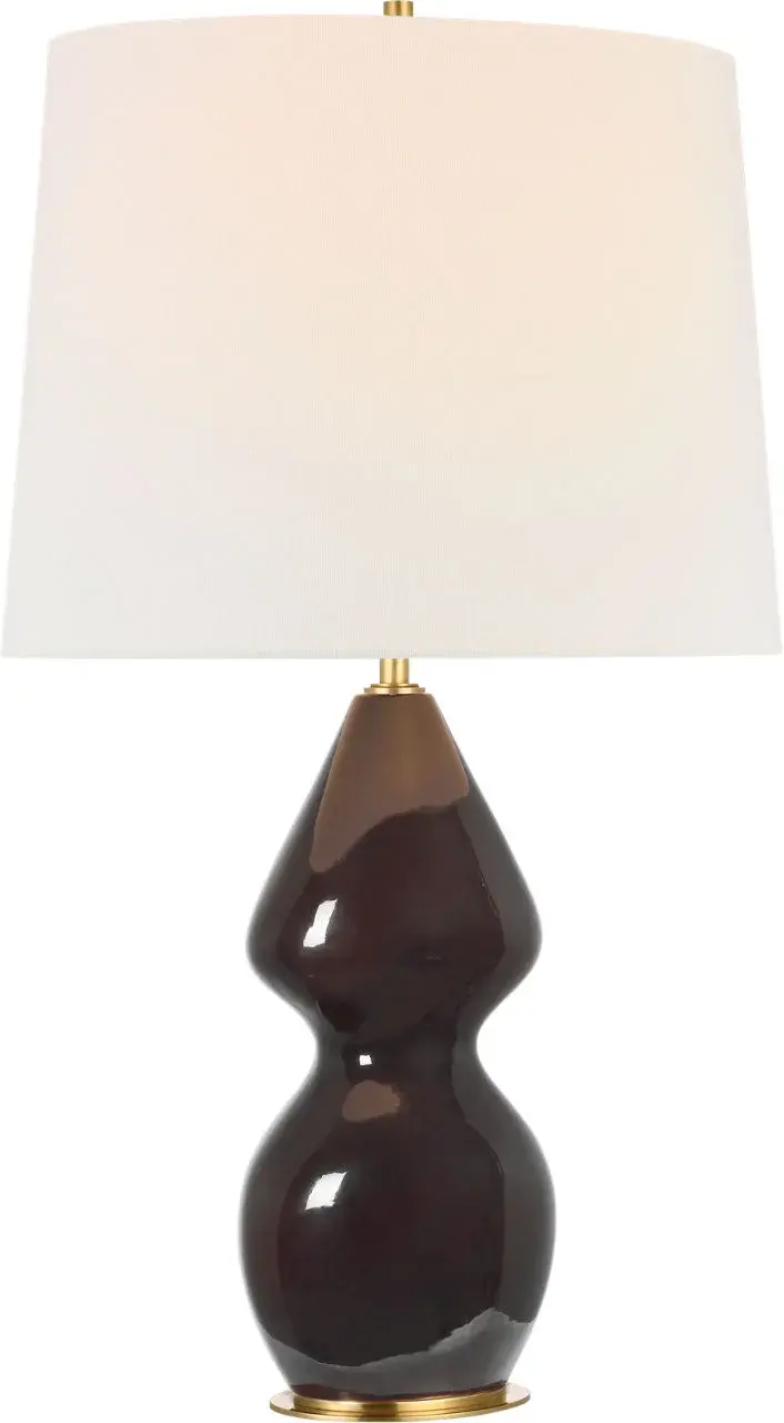 Sophisticated 30" Table Lamp with Timeless Black Caviar Finish - Image 5