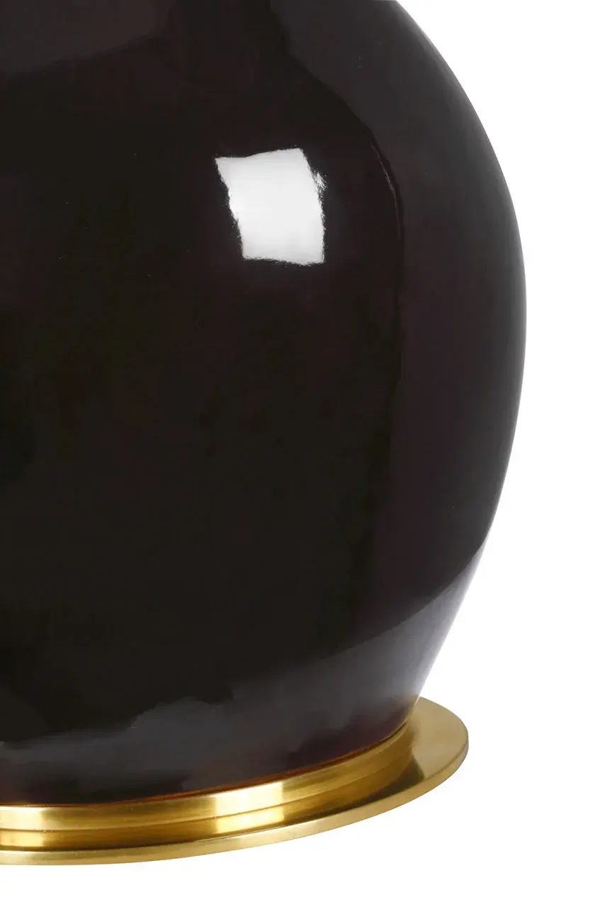 Sophisticated 30" Table Lamp with Timeless Black Caviar Finish - Image 6