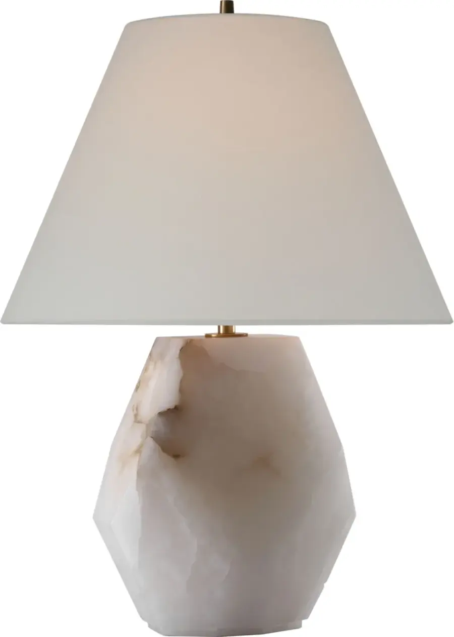 Elegant Alabaster Table Lamp with Timeless Sophistication - Image 2