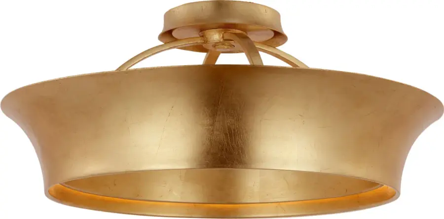 Garland 20" Dual Lit Ring Semi-Flush Mount in Gild - Image 1