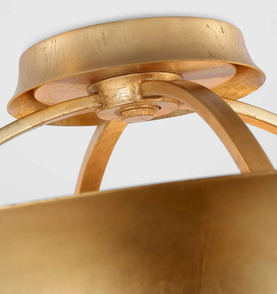 Garland 20" Dual Lit Ring Semi-Flush Mount in Gild - Image 4