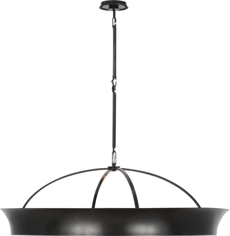 Garland 40" Dual Lit Ring Chandelier - Image 1