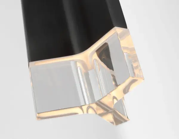 Matcha Single Light Pendant in Bronze with Clear Glass - Image 3
