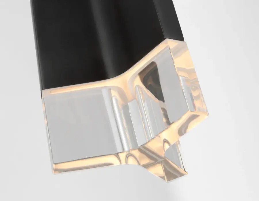 Matcha Single Light Pendant in Bronze with Clear Glass - Image 3
