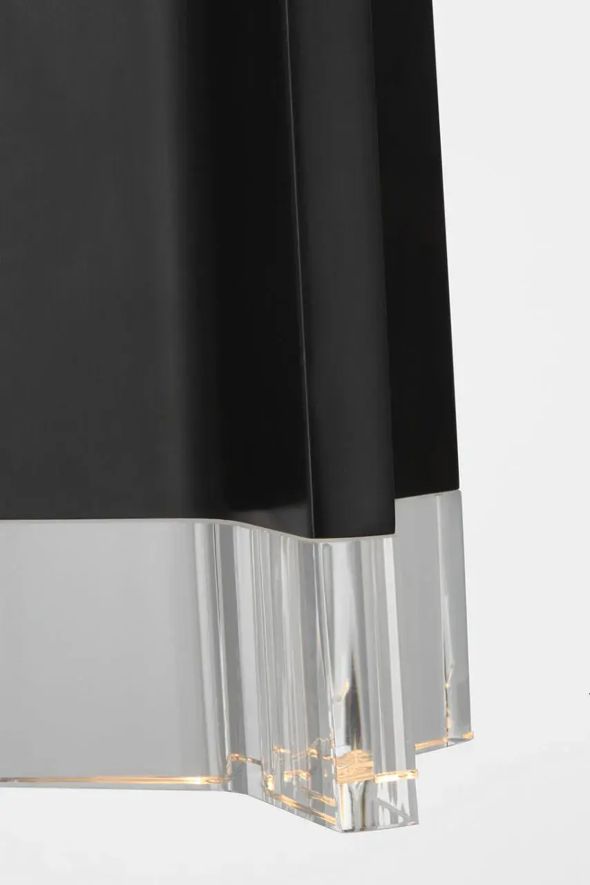 Matcha Single Light Pendant in Bronze with Clear Glass - Image 6