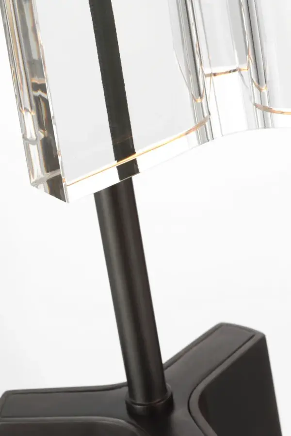 Matcha 2 Light Pendant in Bronze with Clear Glass - Image 6