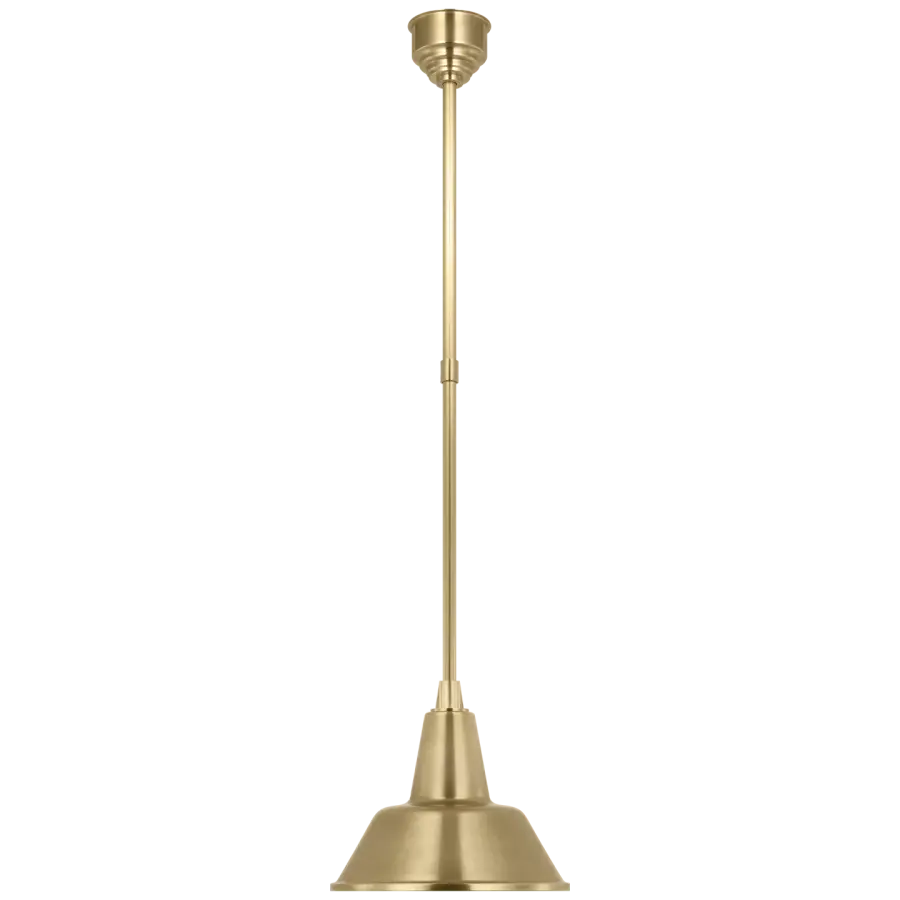 Academy 12.5" Pendant with Bowers Shade - Image 1